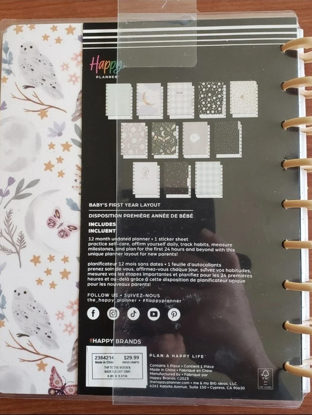 Undated Pregnancy & First Year Happy Planners Bundle New Layout Books Chunky NEW